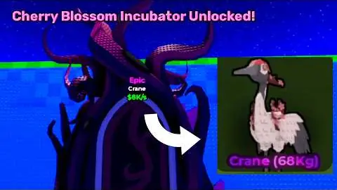 How to Get Crane and Unlock Cherry Blossom Event in Roblox Steal an Egg